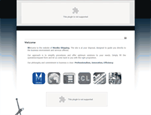 Tablet Screenshot of meniko-shipping.com